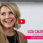 Liza Caldwell and Kimberly Mishkin discussing mistakes and divorce advice