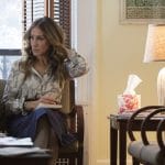 Sara Jessica Parker on Divorce on DBO sitting in a chair