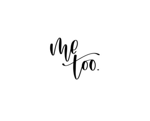 #Metoo in calligraphy